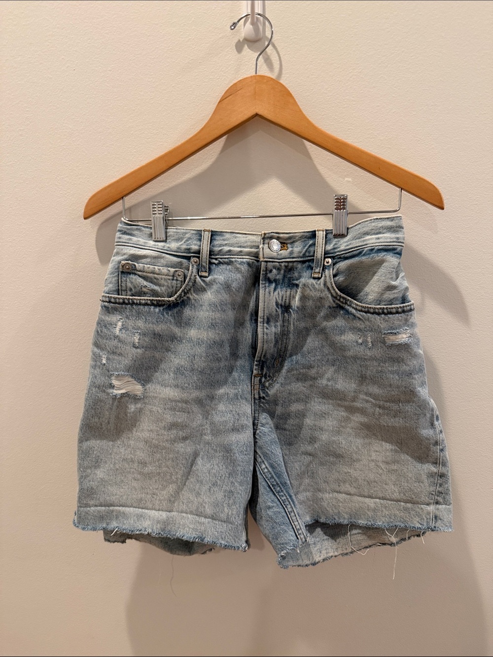 Everlane Light Blue Denim Shorts